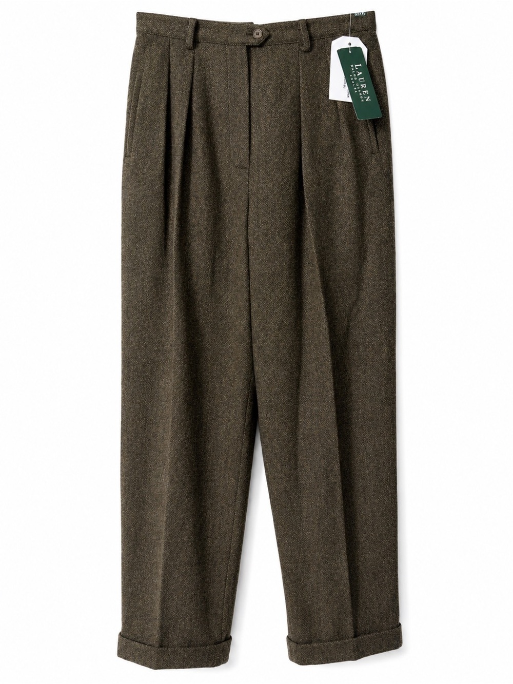 Lauren Ralph Lauren “English Manor” Wool Trousers – Size 8 Petite NWT